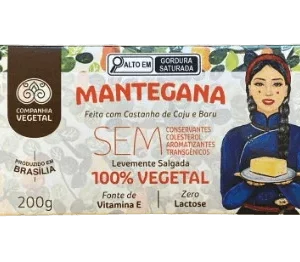 produto mantegana a base de castanha de caju e baru companhia vegetal 200g 5413