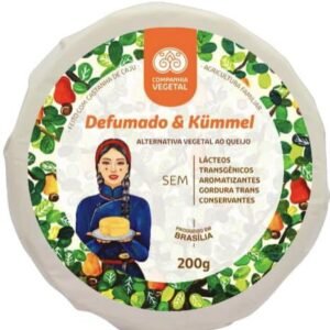 queijo vegano defumado e kummel companhia vegetal 200g